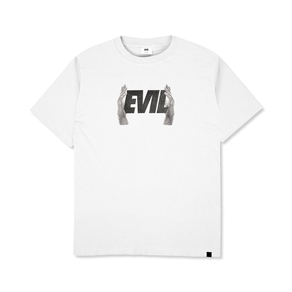 EVIL TSHIRT - HOLDER A23 WHITE