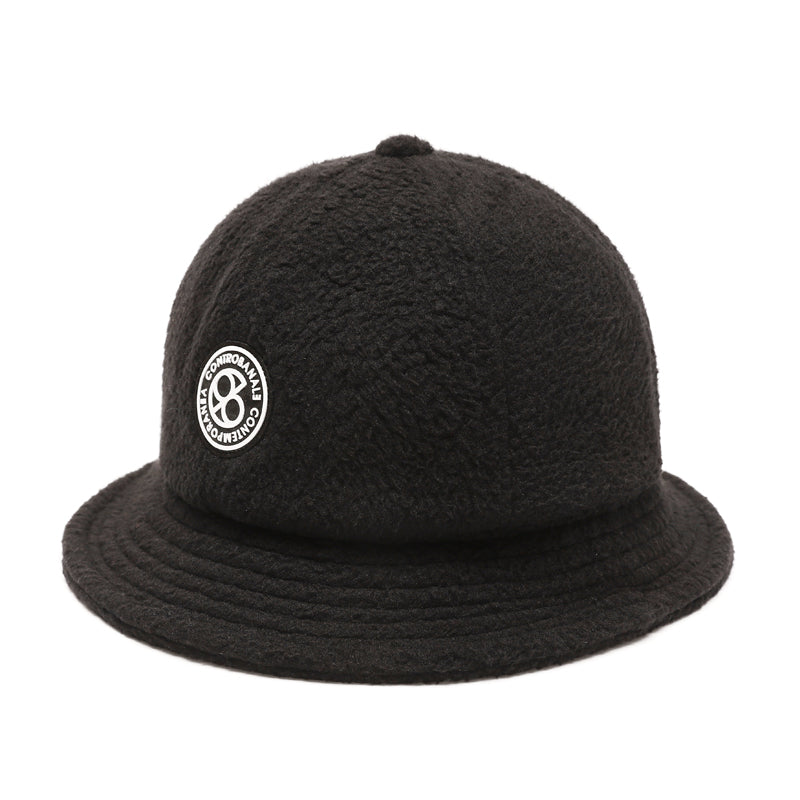 NUVOLINO FLEECE BUCKET HAT [BLACK]