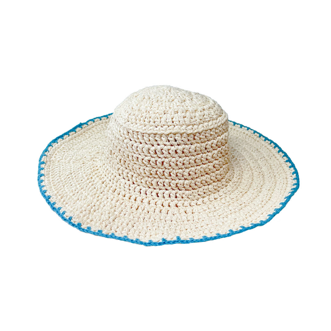 Crochet Cowboy Hat (ivory)