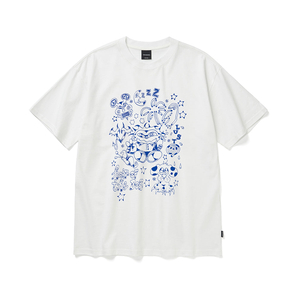 SOB'S COLLAGE T-SHIRT (WHITE)