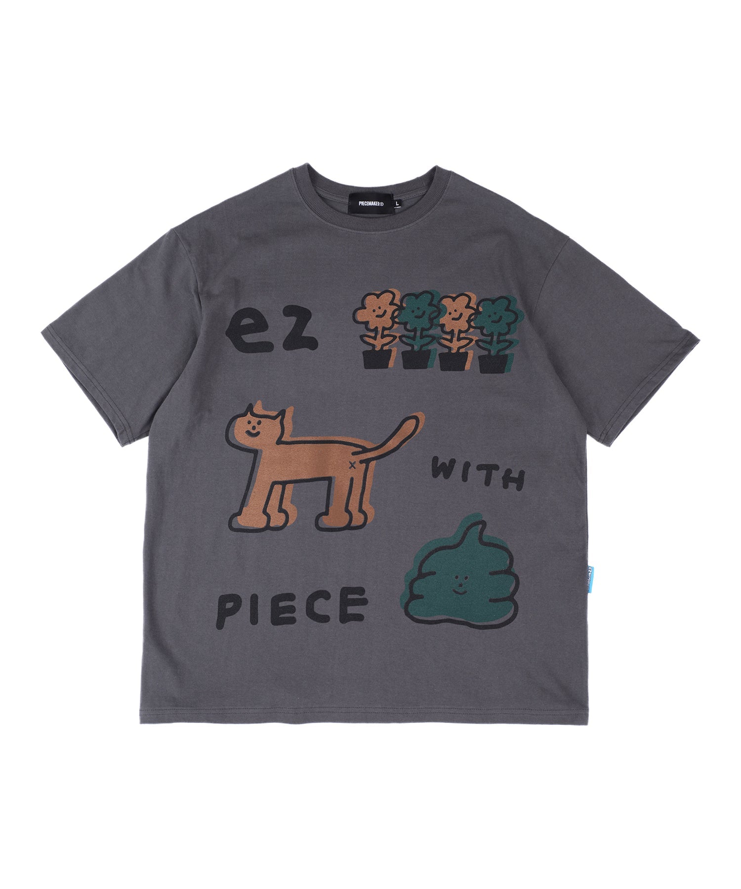 [EZwithPIECE] BOMB TEE(3COLORS)