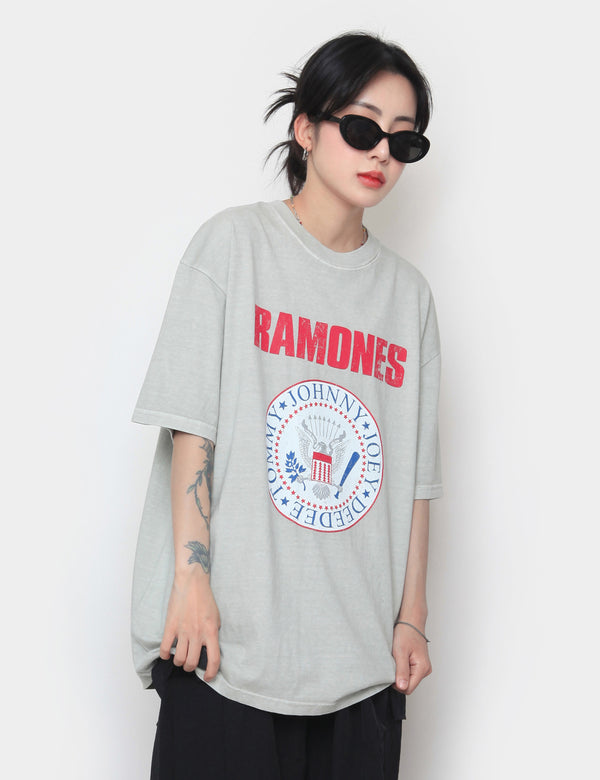 Red Ramones Short Sleeve T-shirt