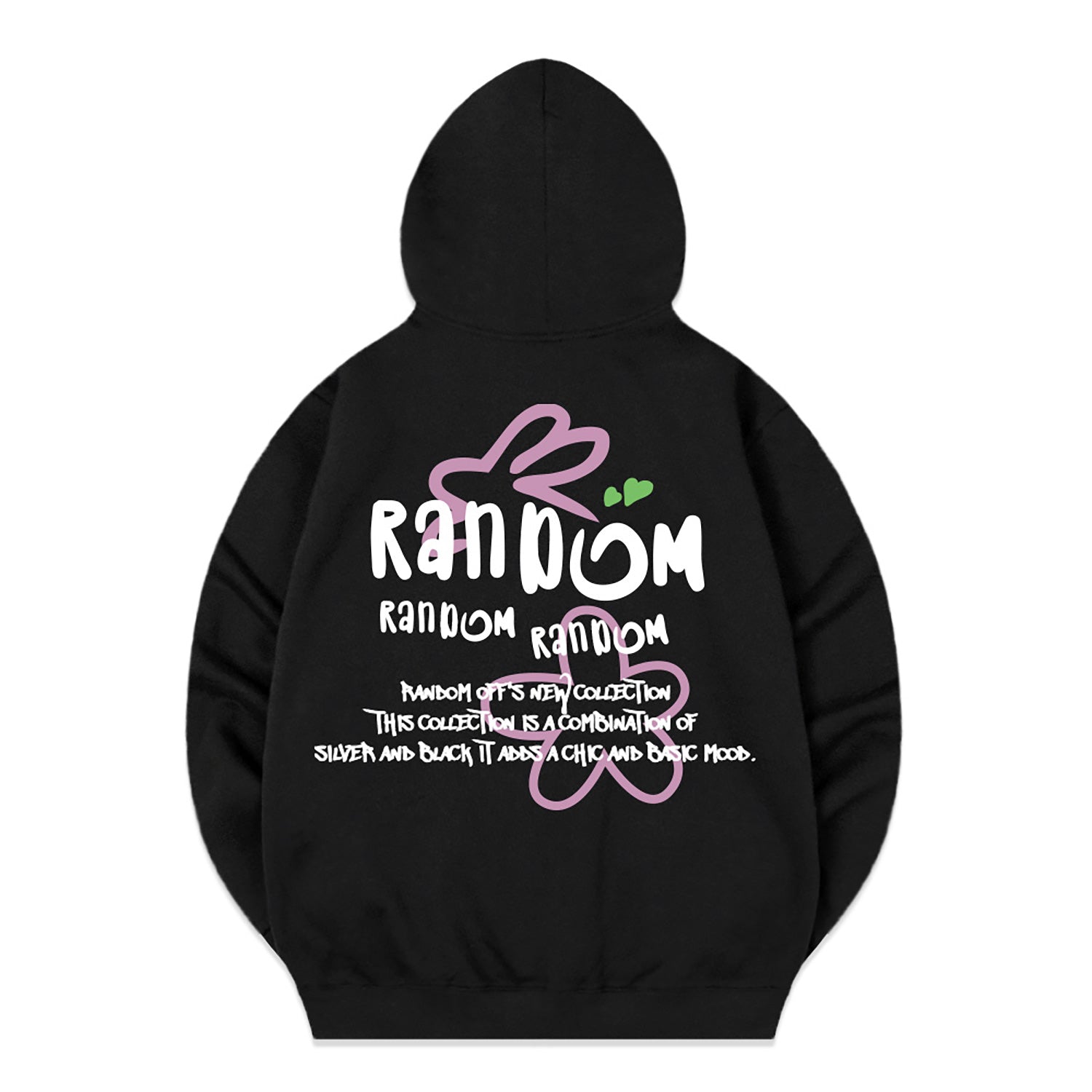 RANDOM RABBIT HOODIE ZIP-UP 