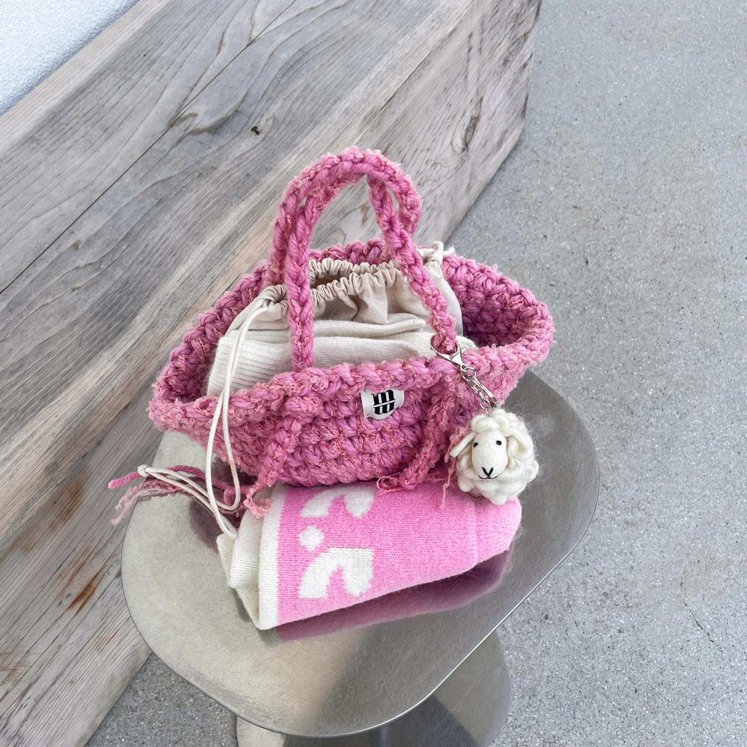 oort bag (pink)