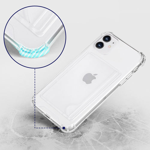 168cm Genuine Clear 2-Cards Holder Bumper Case