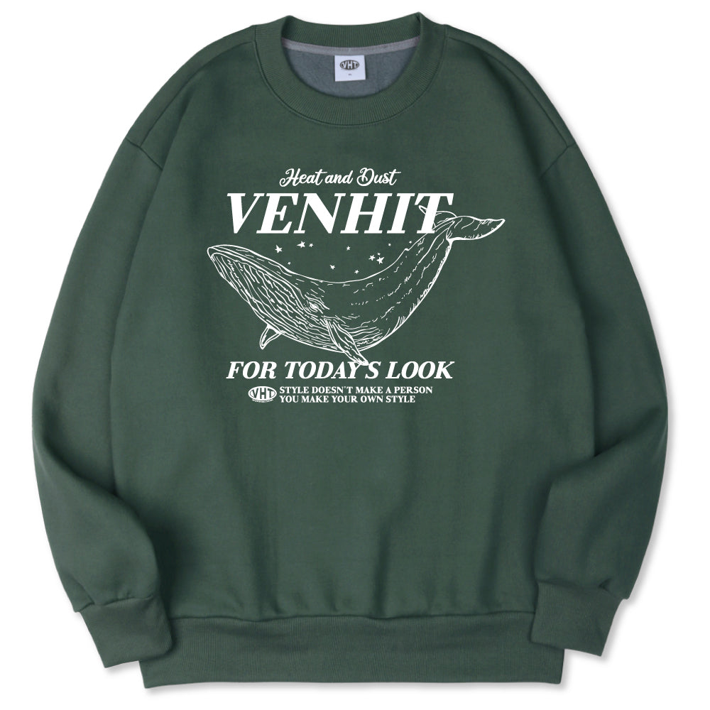 VENHIT Spring Whale SWEATSHIRT_B1