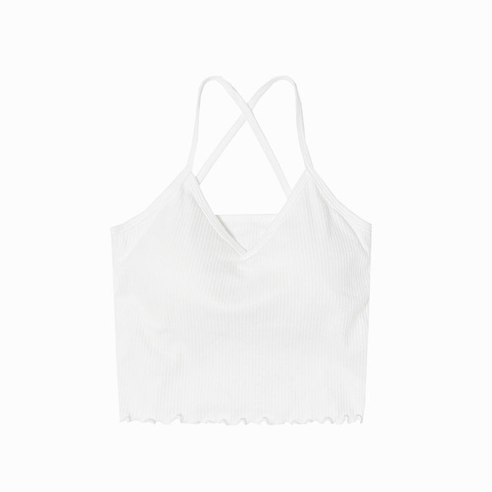 A cotton bra top