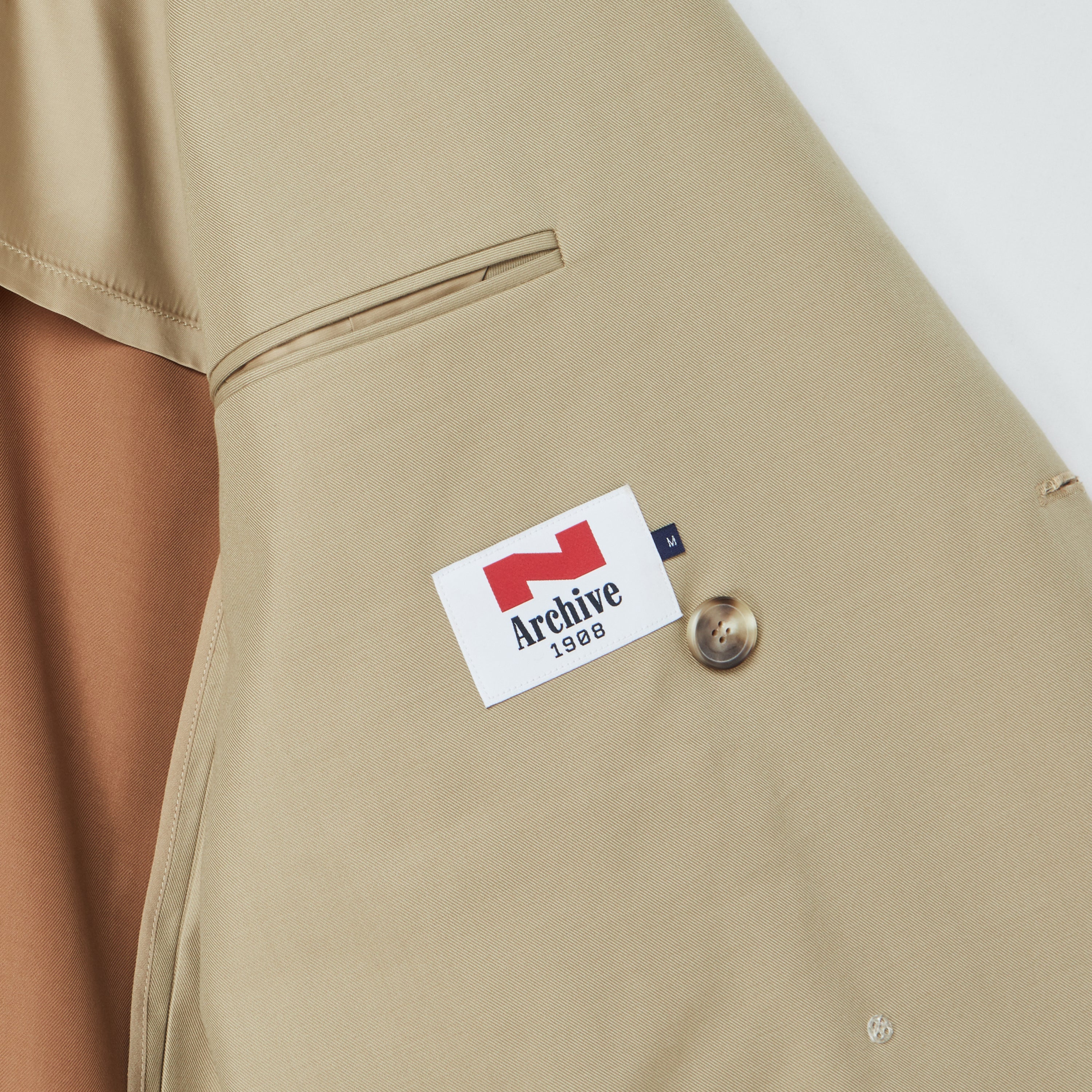 [COLLECTION LINE] ARCHIVE DOUBLE-FACE FABRIC CLASSIC LONG JACKET BEIGE