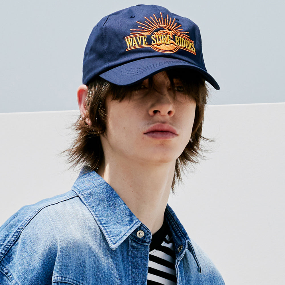 WAVE SURF RIDERS CAP NAVY