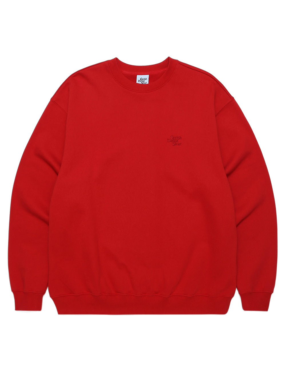 SELLER LOGO EMB SWEATSHIRT RED(CV2CFUM460A)