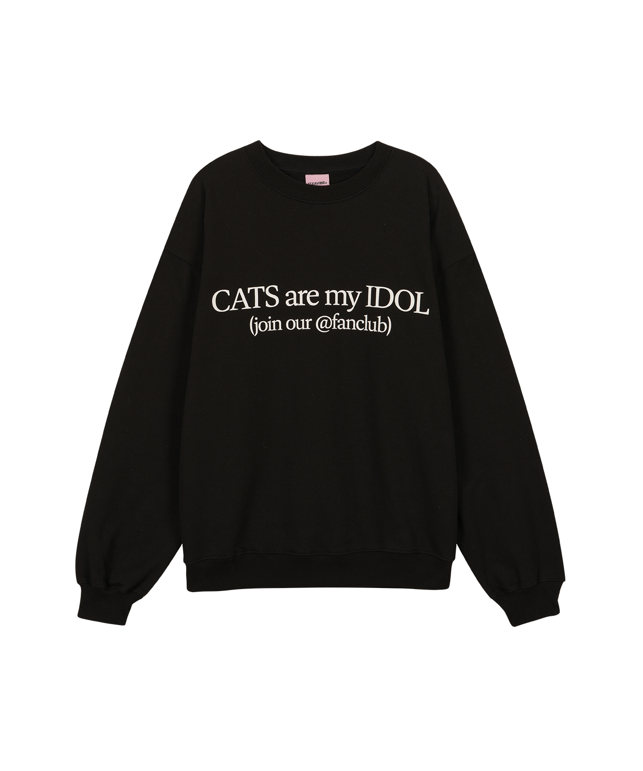 CATS ARE MY IDOL MTM - BLACK