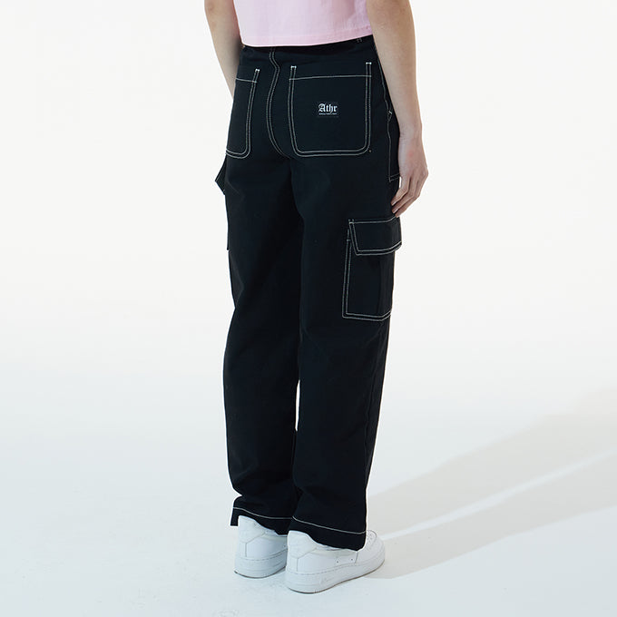 BLACK NEW REGULAR CARGO PANTS