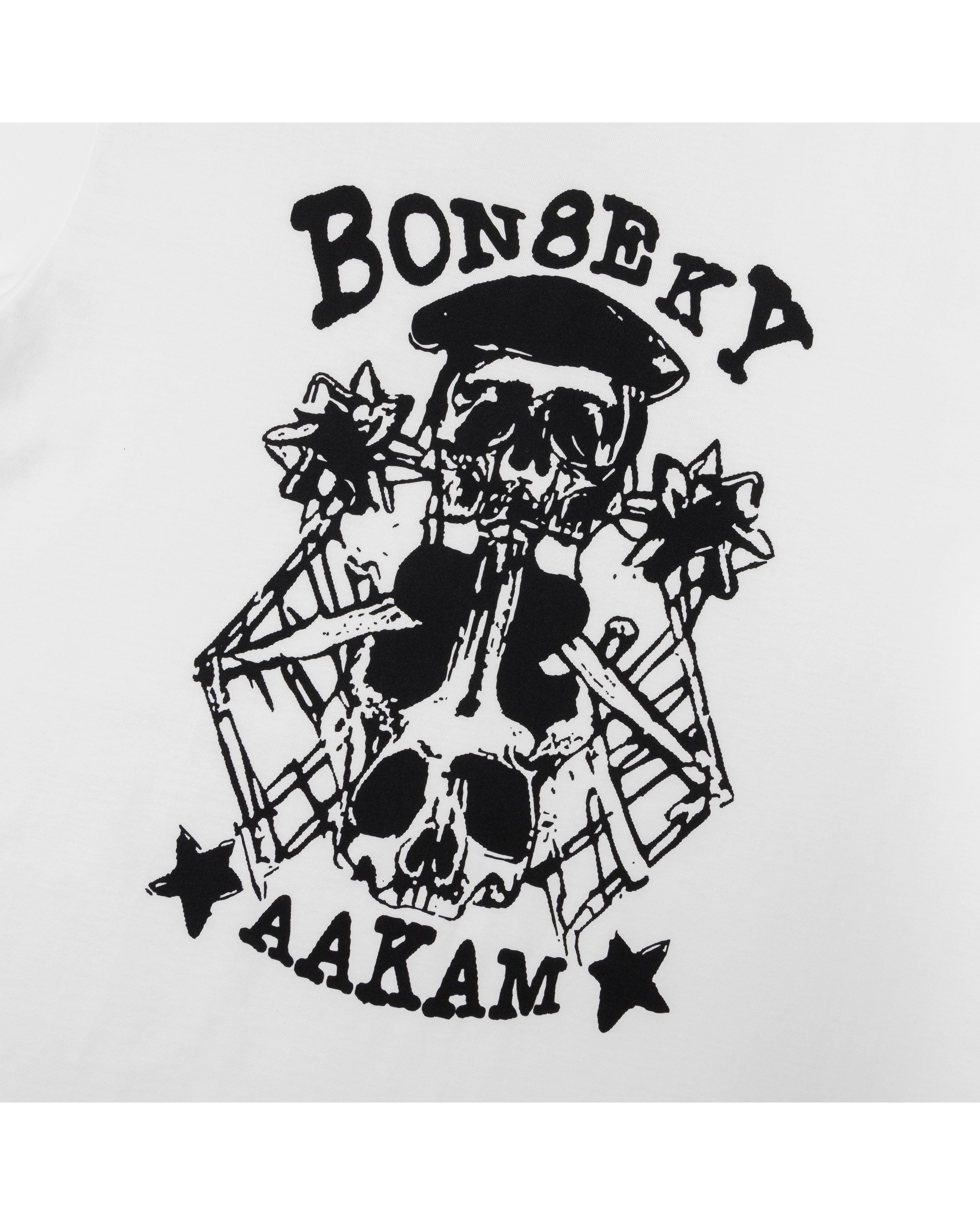 Boneky Half Top (White)