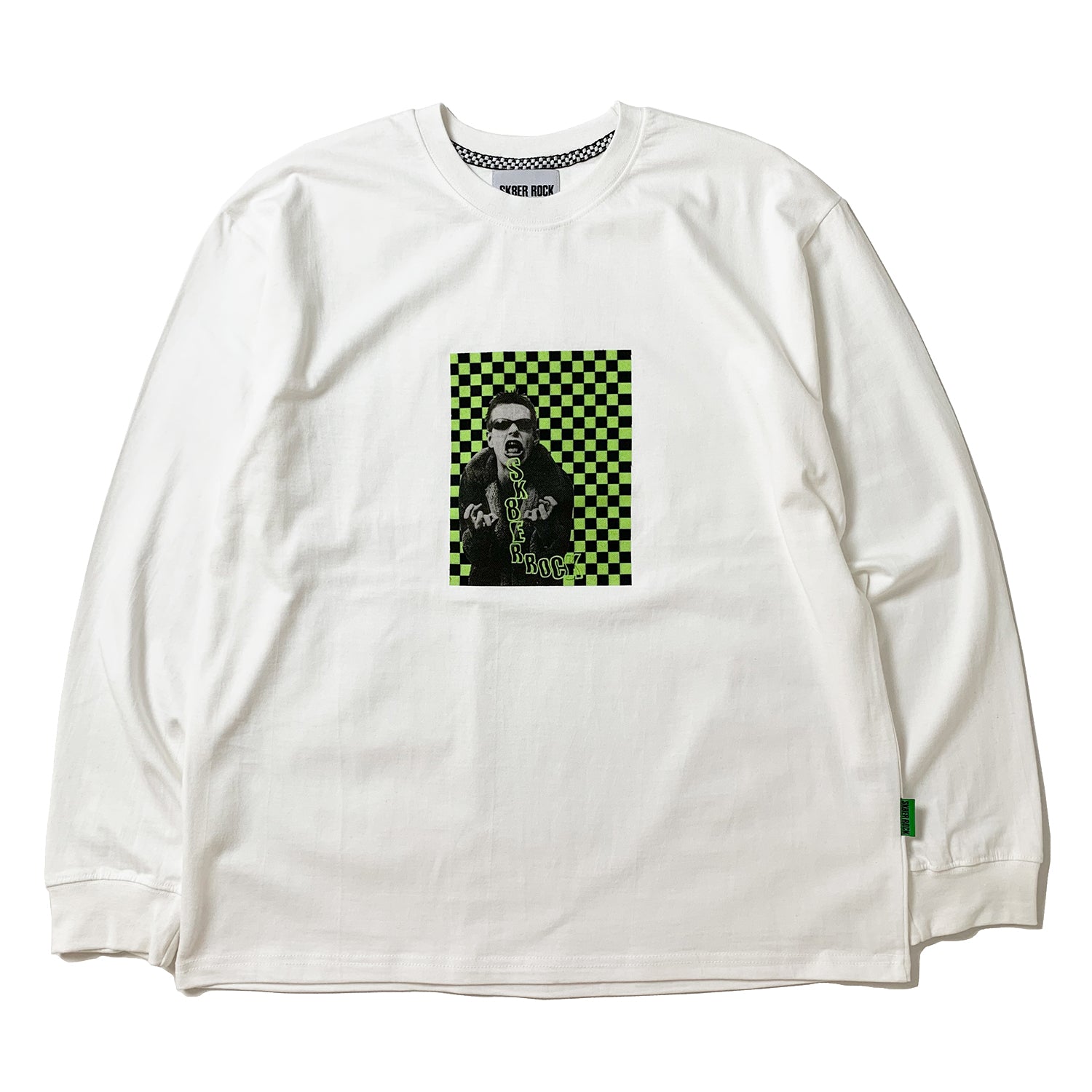 BLECH LONG SLEEVE T-SHIRT OFF WHITE