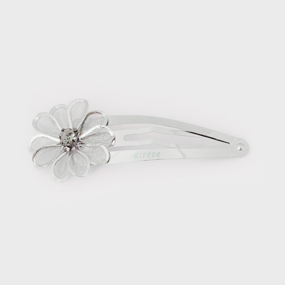 METAL FLOWER HAIR CLIP_DAISY