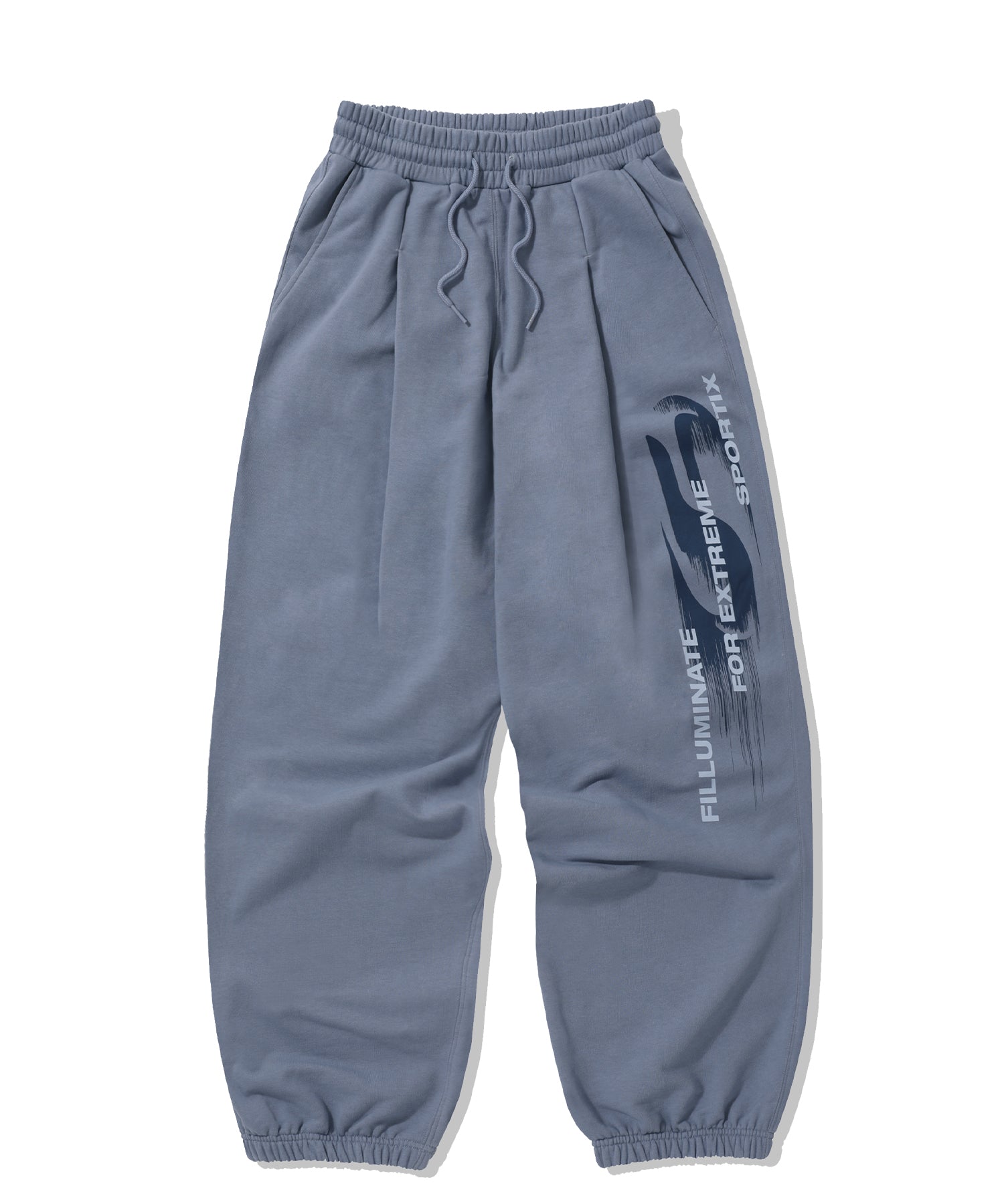 Modify Symbol Logo Sweat Pants-Blue