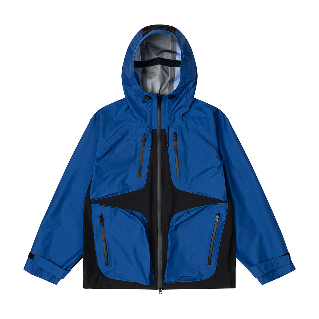 STAR SHELL PARKA(BLUE/BLACK)