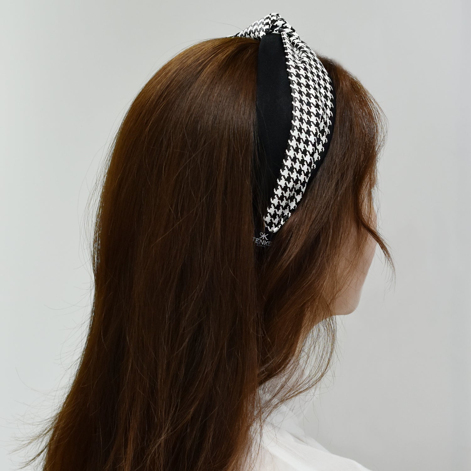 HOUNDSTOOTH CHECK HAIRBAND