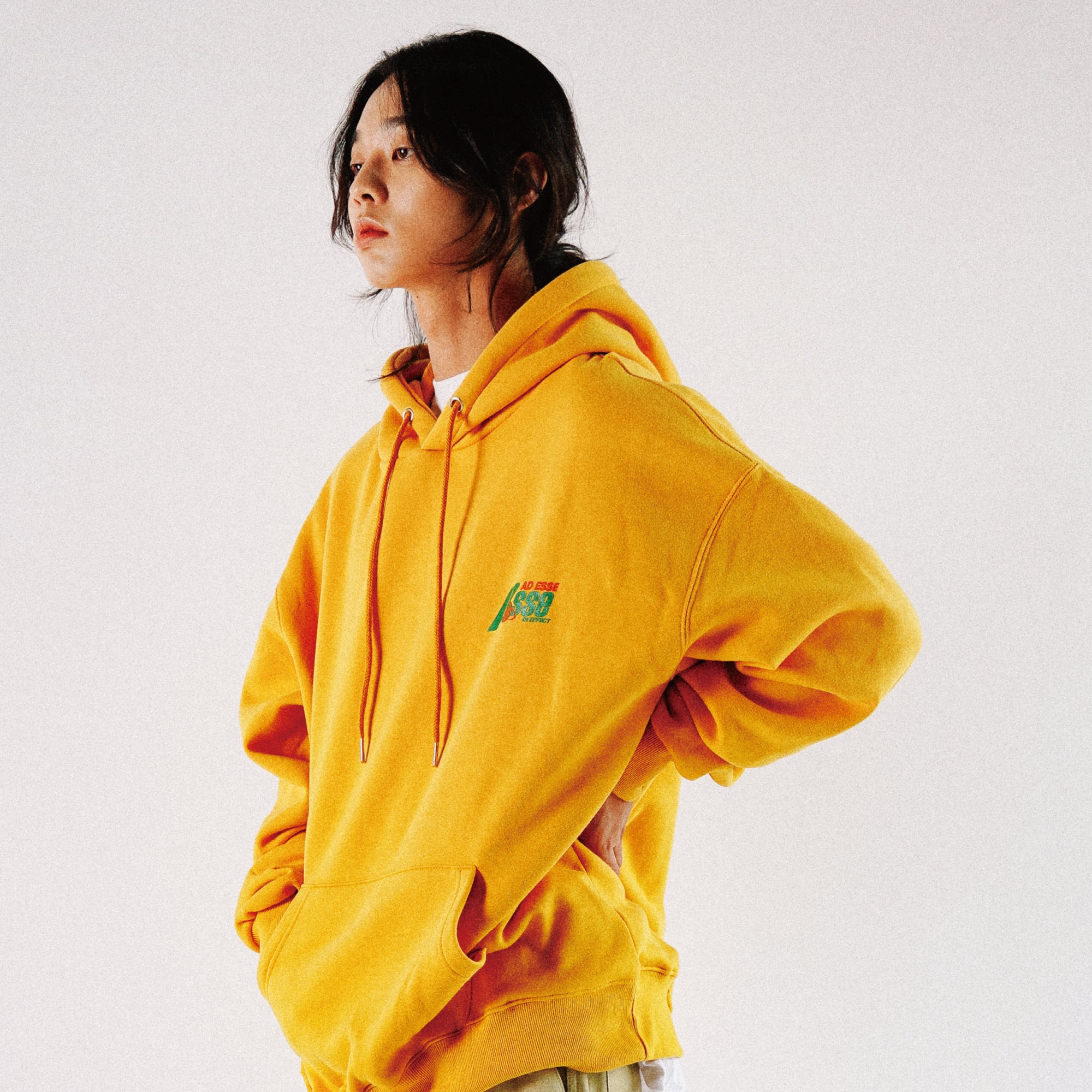 A POSSE AD ESSE HOODIE_MUSTARD