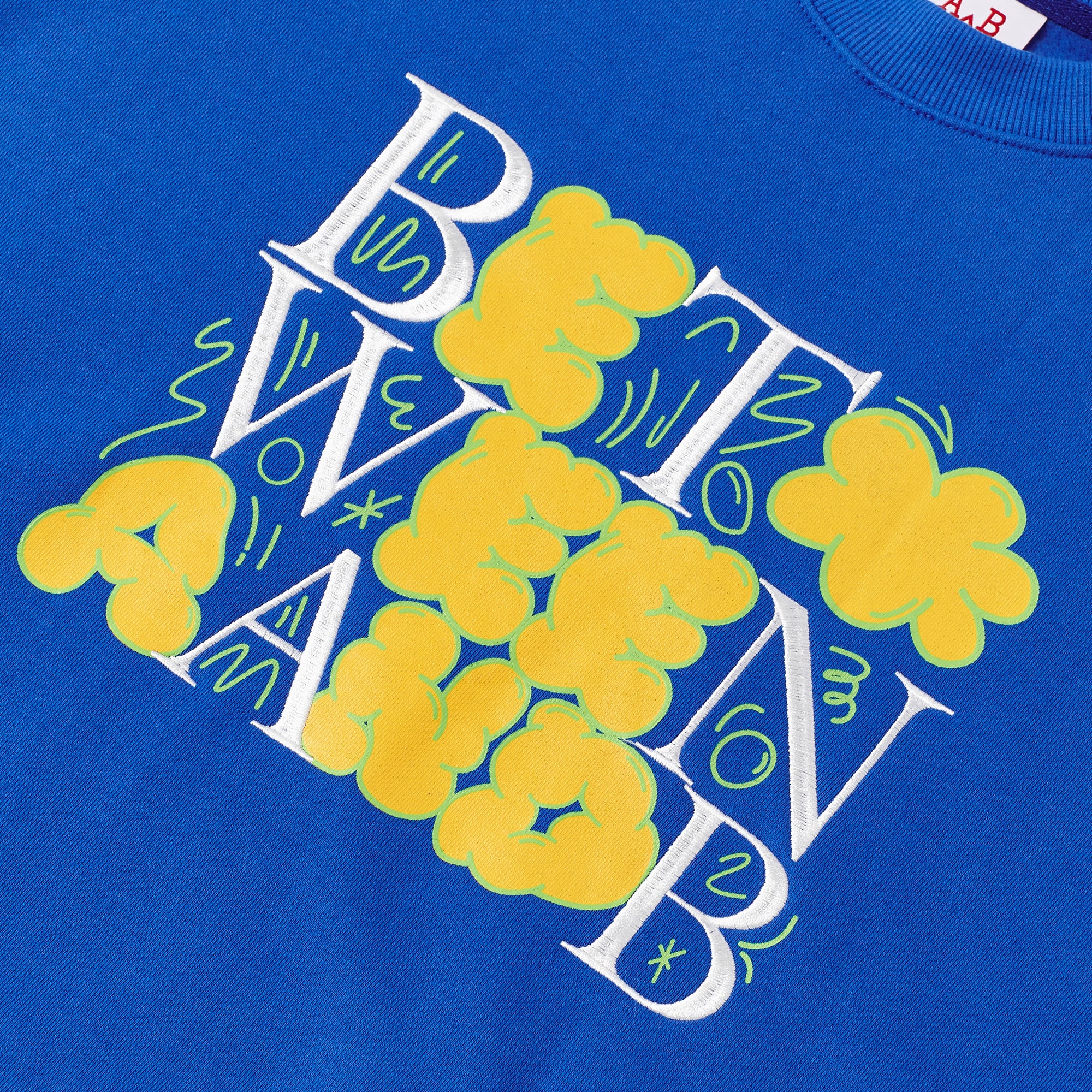 Bubble Graphic Sweatshirt _ Blue