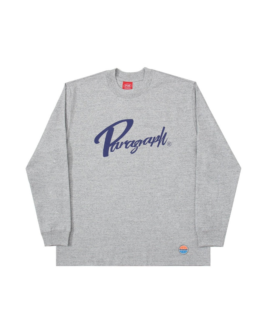 paragraph handwriting logo long T 7color