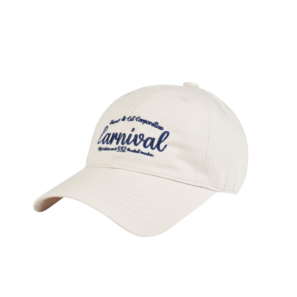 CARNIVAL WASHED BALL CAP / BEIGE