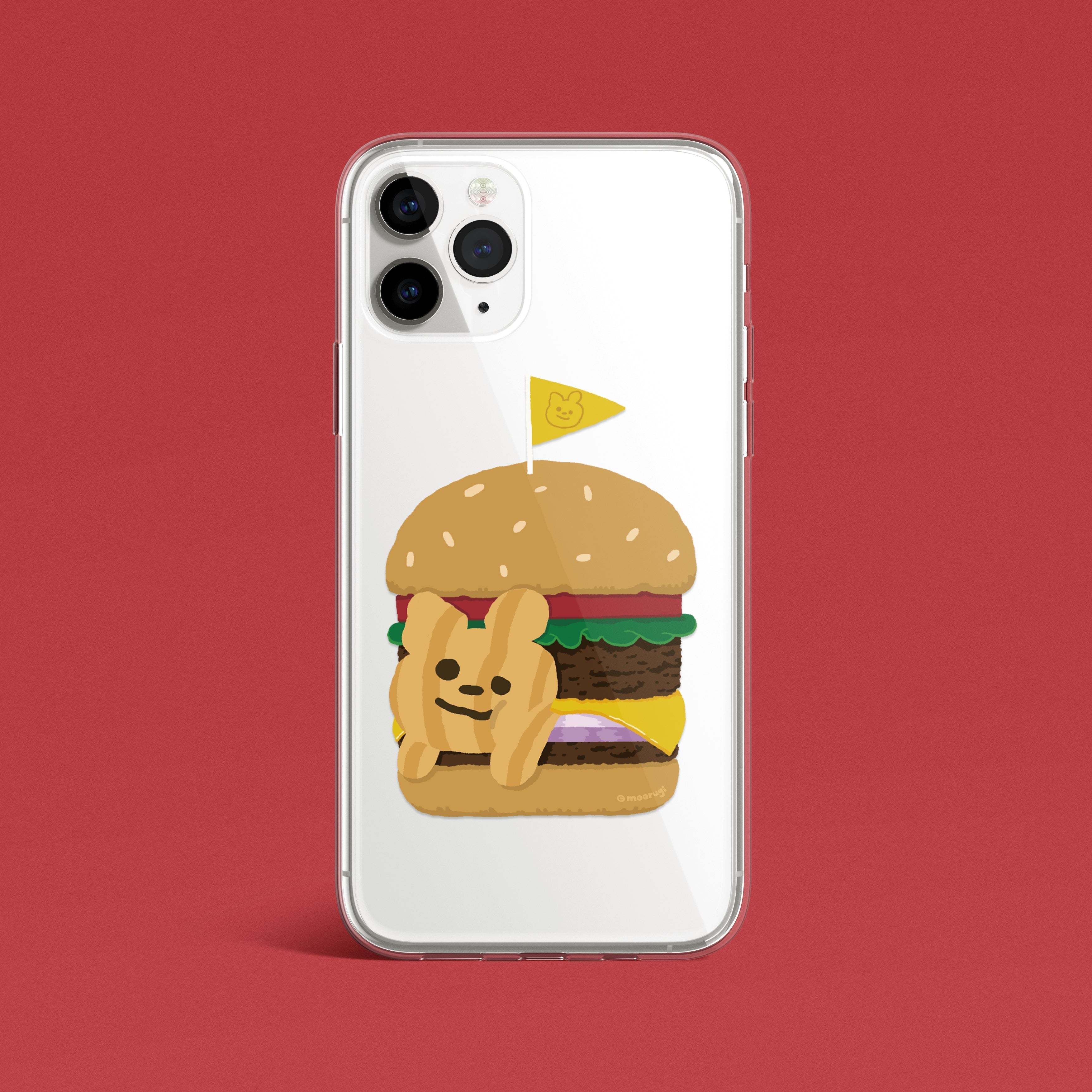 Moorugi Bacon Burger case  (Jelly