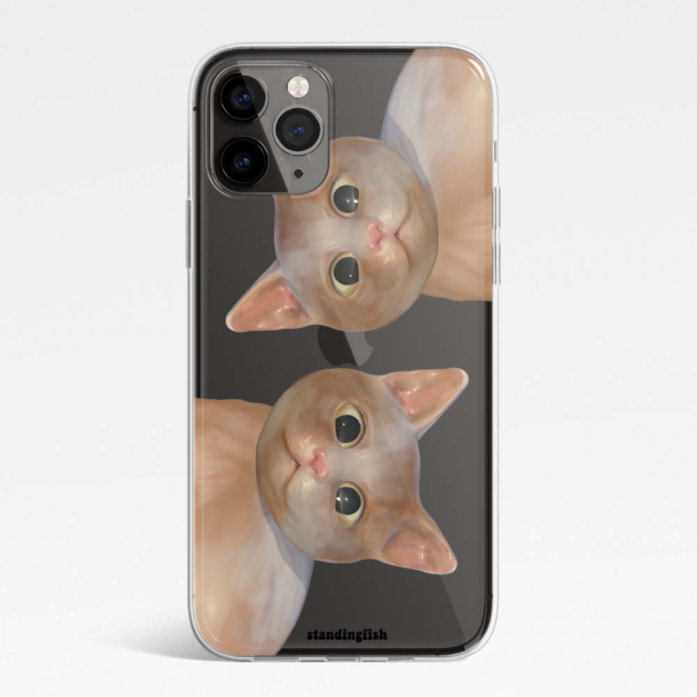 Meow_A Phone Case (jell hard)