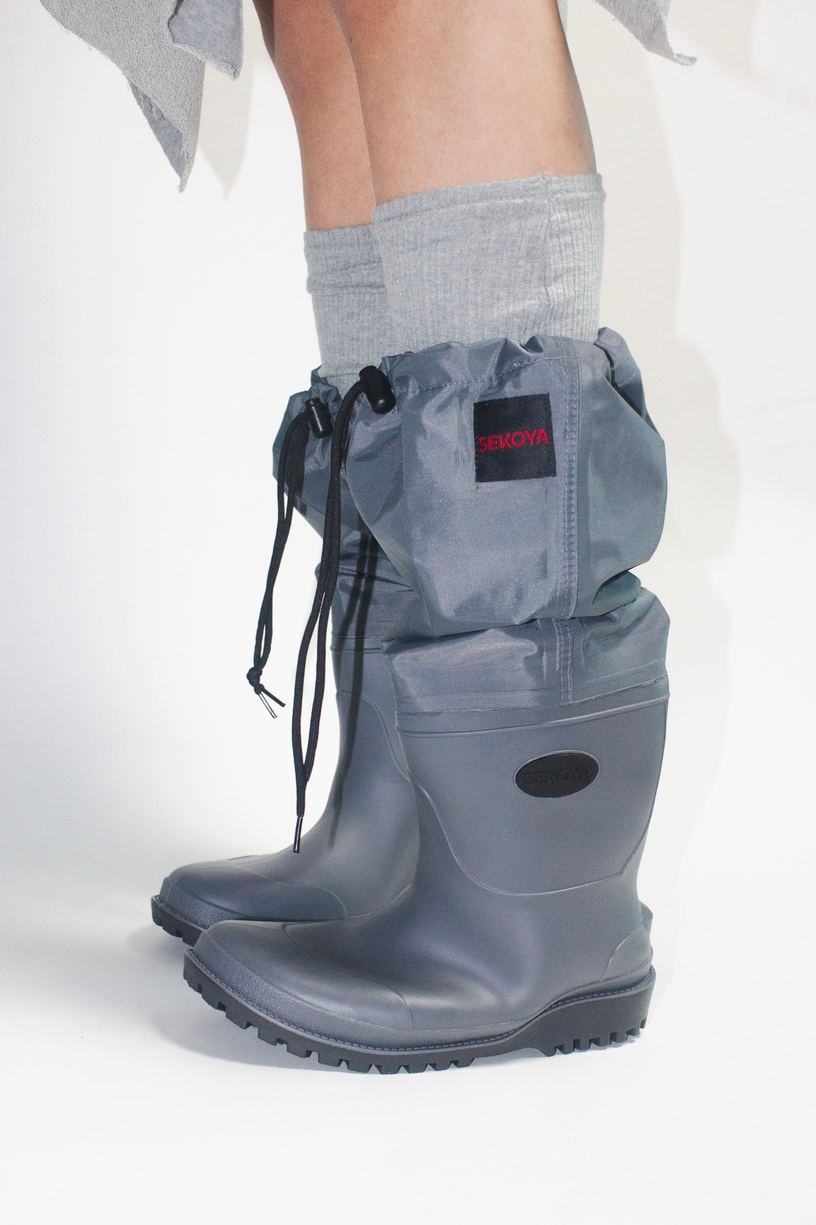 nylon rain boots