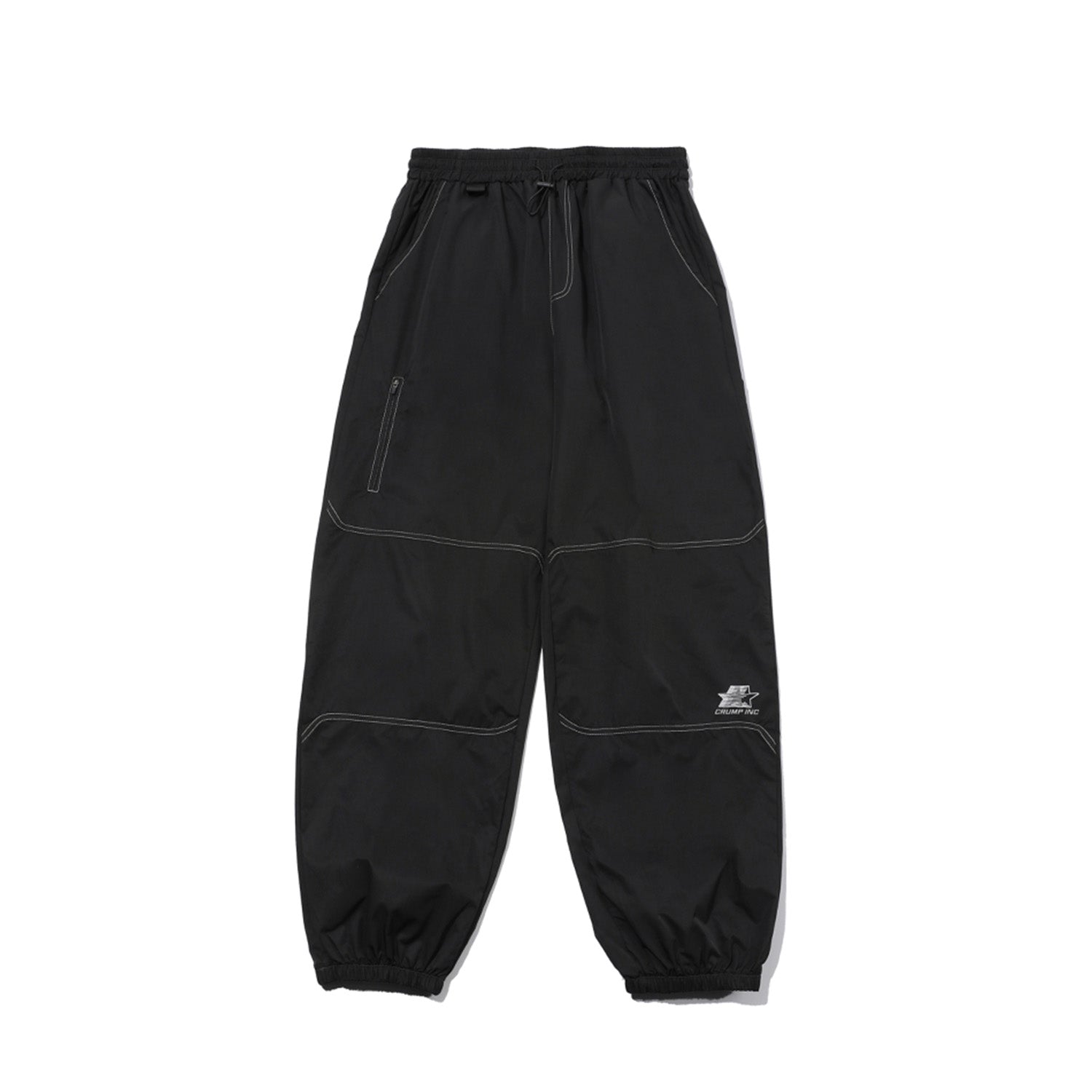 Carpenter Woven Jogger Pants [Black]