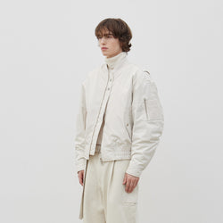 Modern MA Bomber Jacket (Ivory)