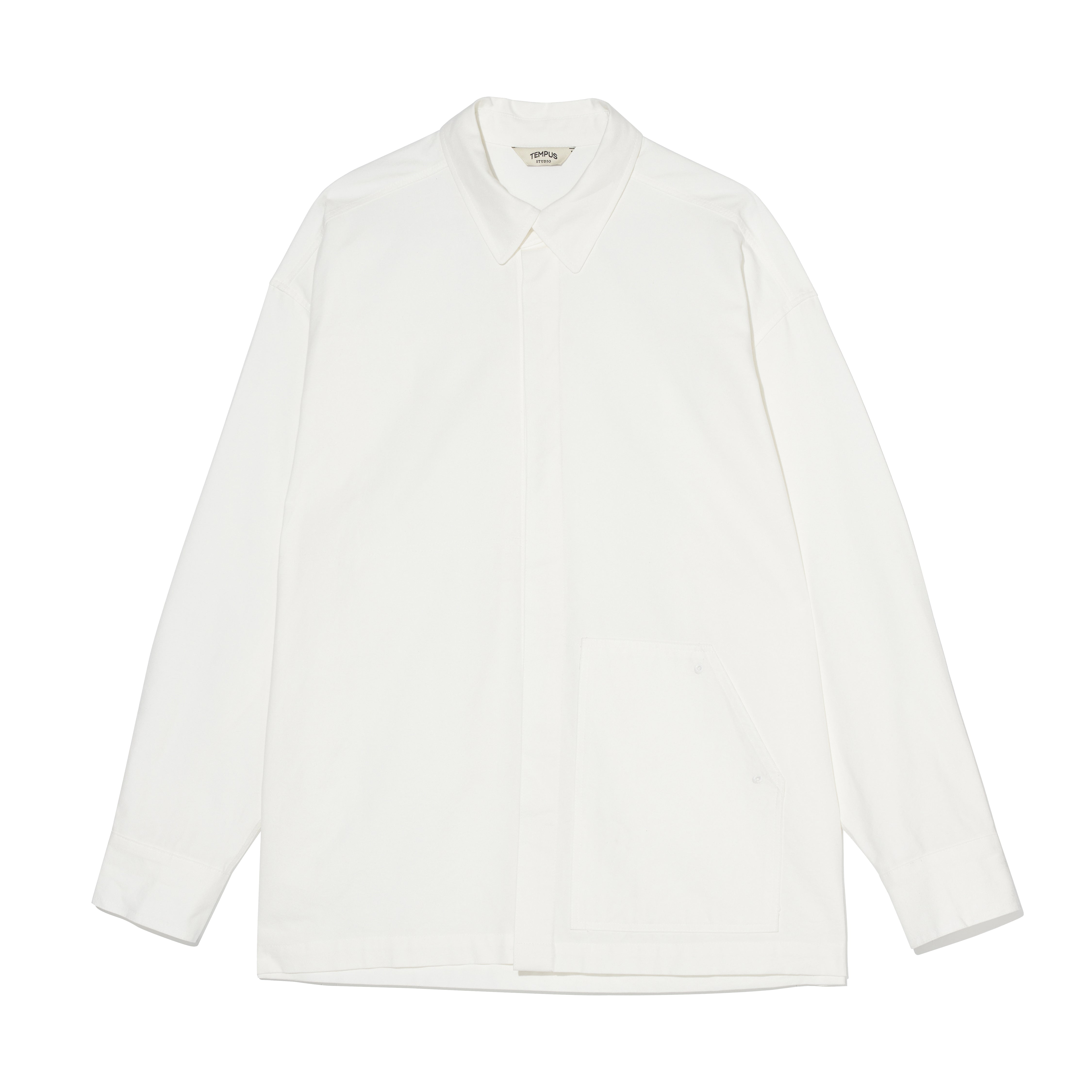 EASY OVERSIZE SHIRTS [WHITE]