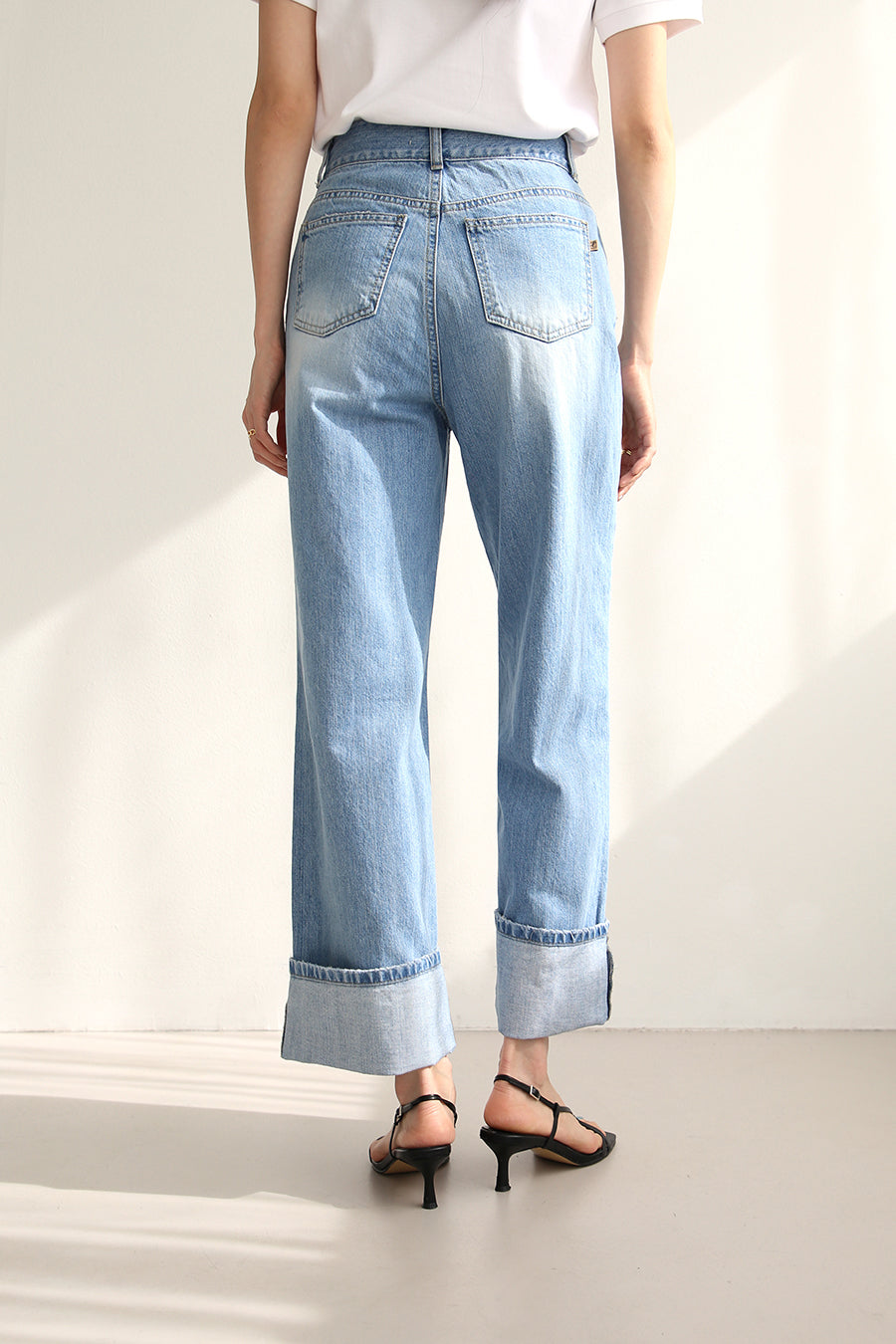 MARINE ROLL-UP JEANS