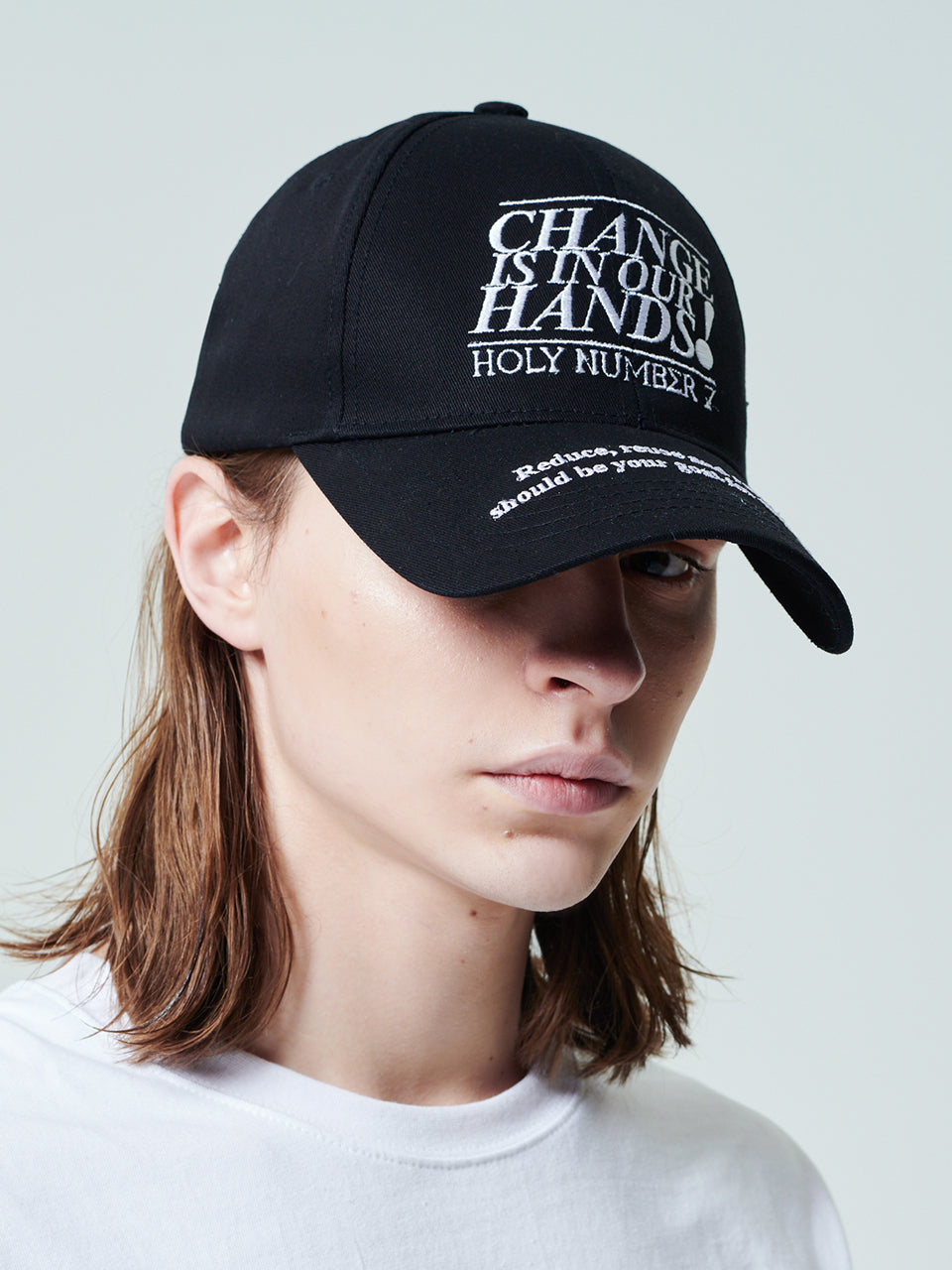 CHANGE IS IN OUR HANDS CAMPAIGN CAP_BLACK