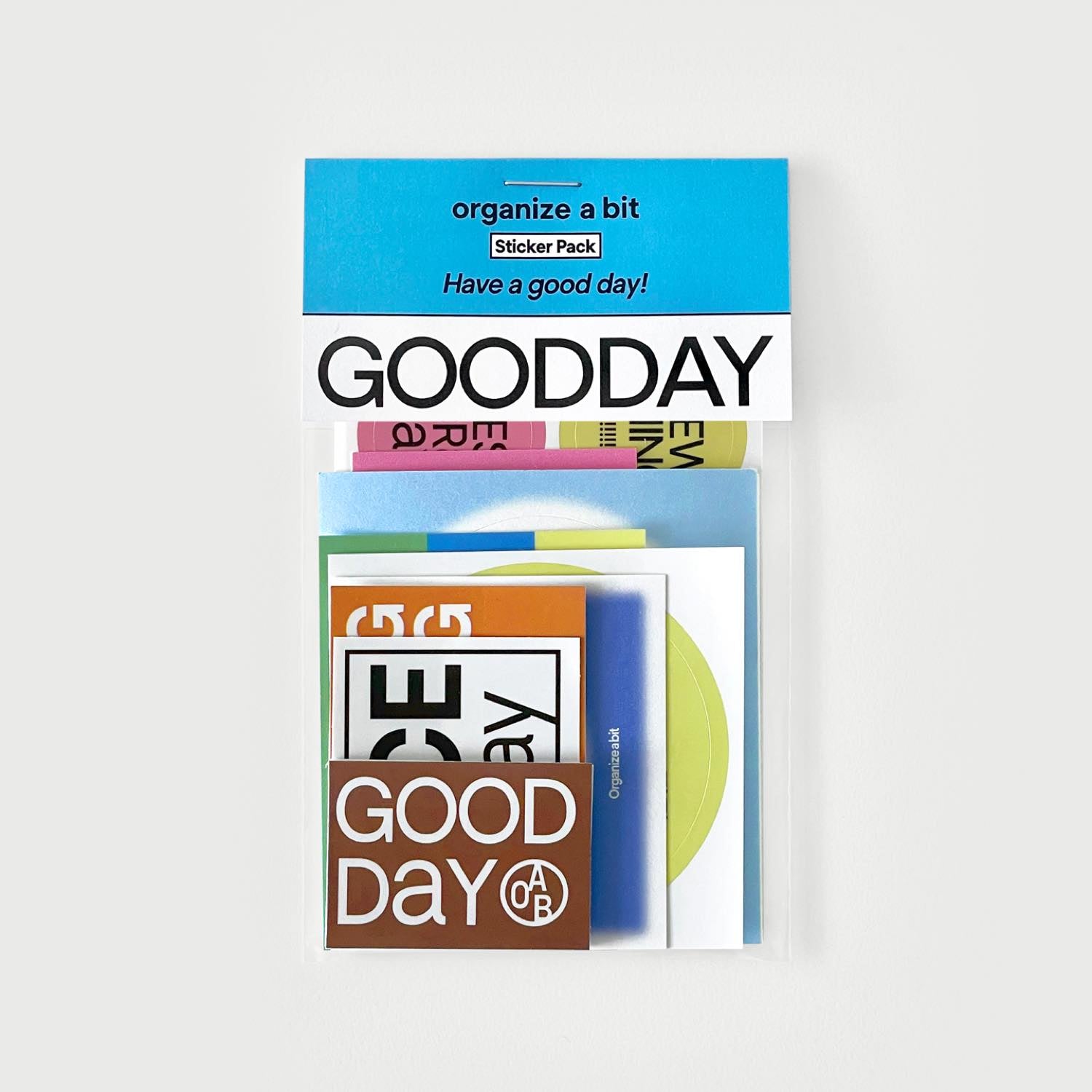 oab goodday pack / scrap sticker set
