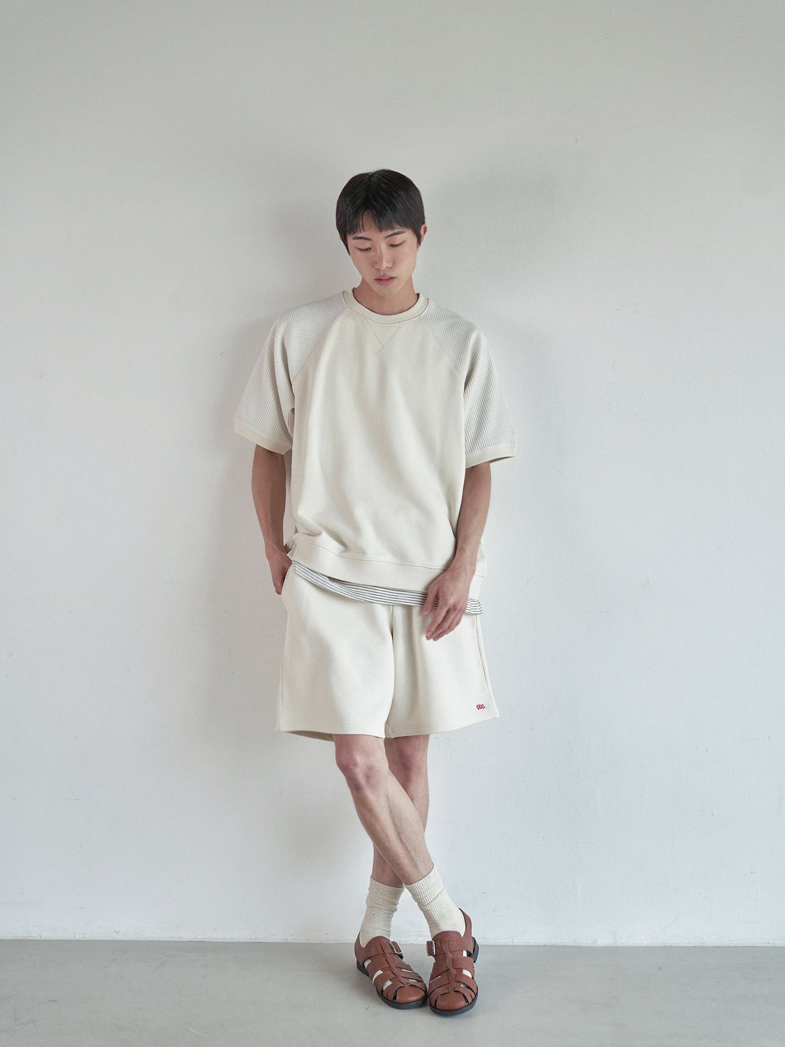 COTTON SWEATSHIRT [ CREAM ]