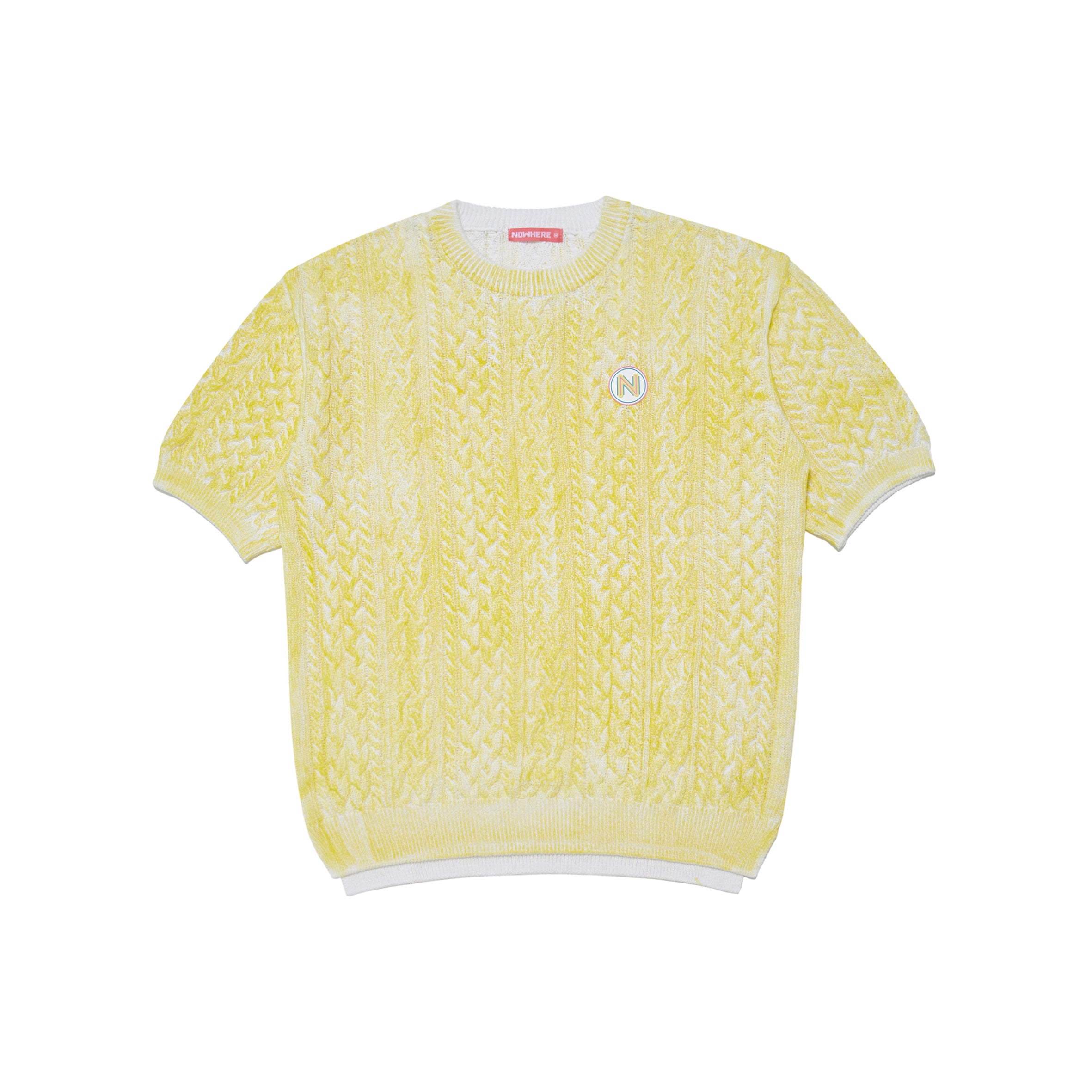 Yellow Painting Men's Knit