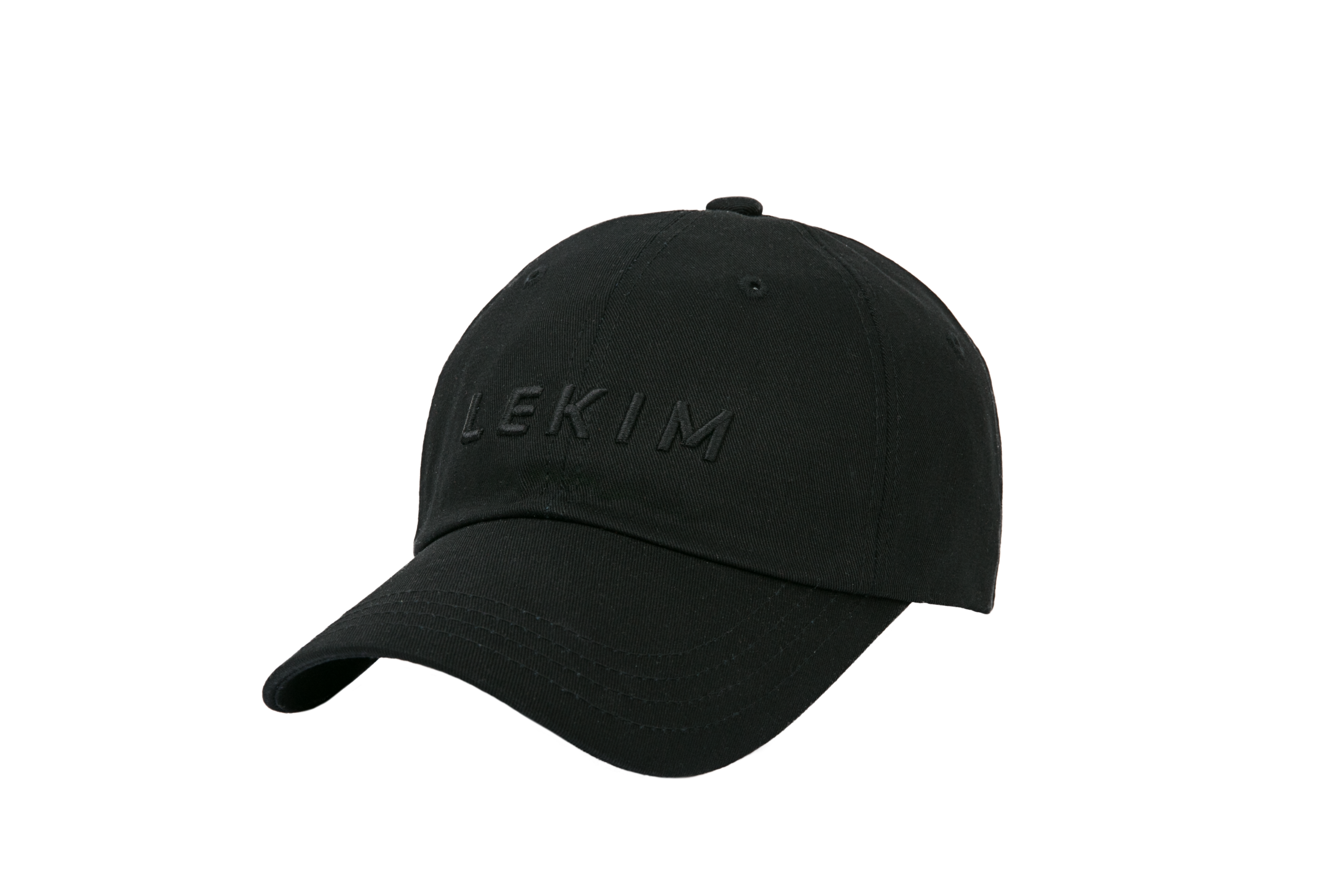 LEKIM EMBROIDERY BLACK CAP