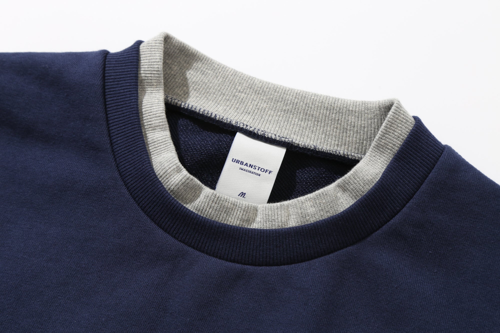 Double Crew Sweatshirt (Navy)