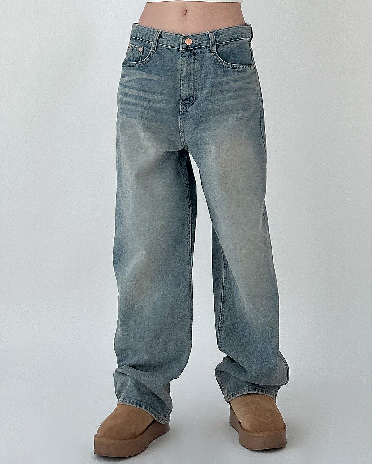 Light Denim Pants