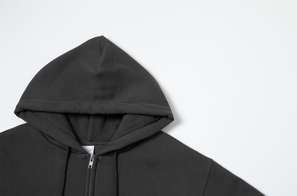 CEC ZIP-UP HOODIE(CHARCOAL