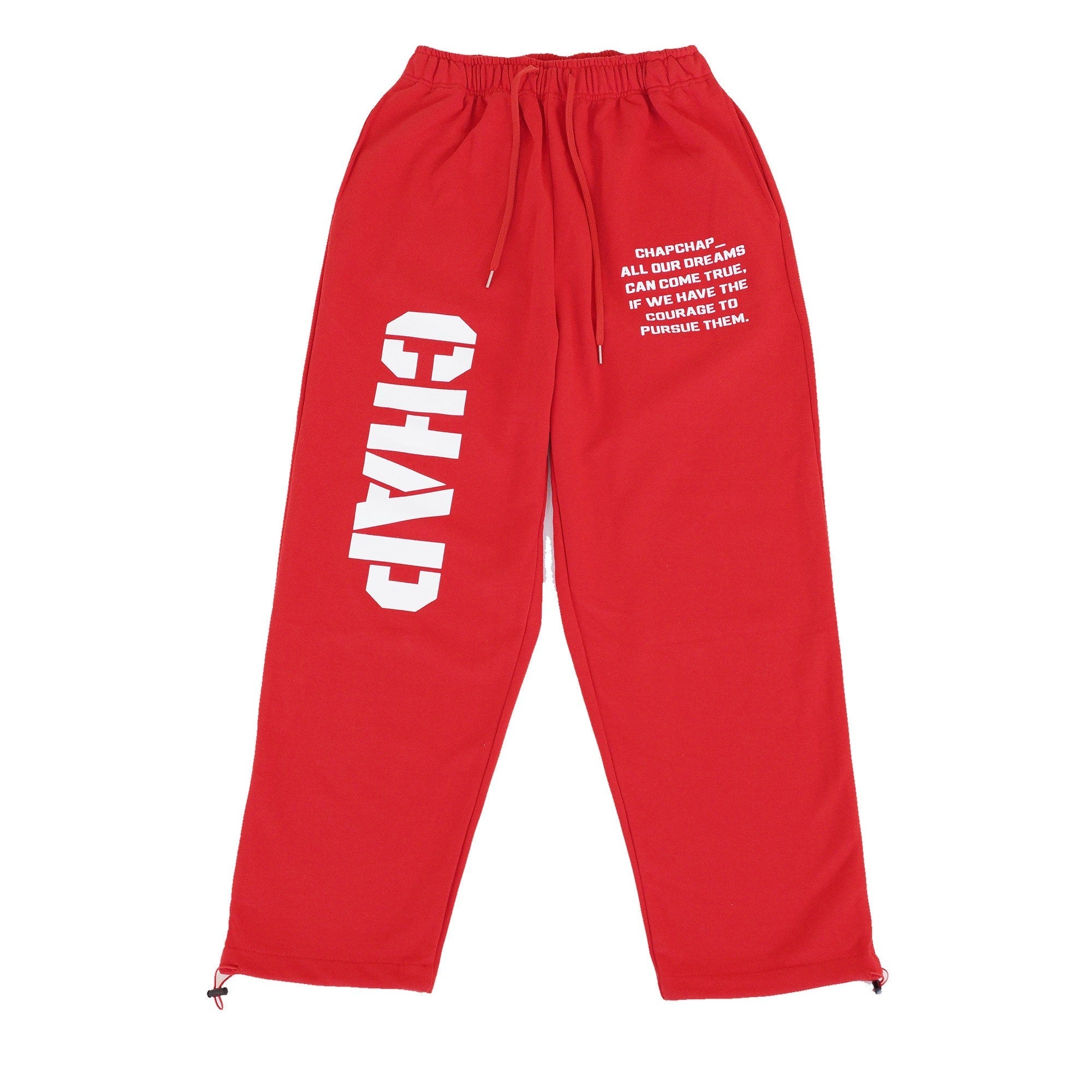 Army Chap Sweat Pants (Red)