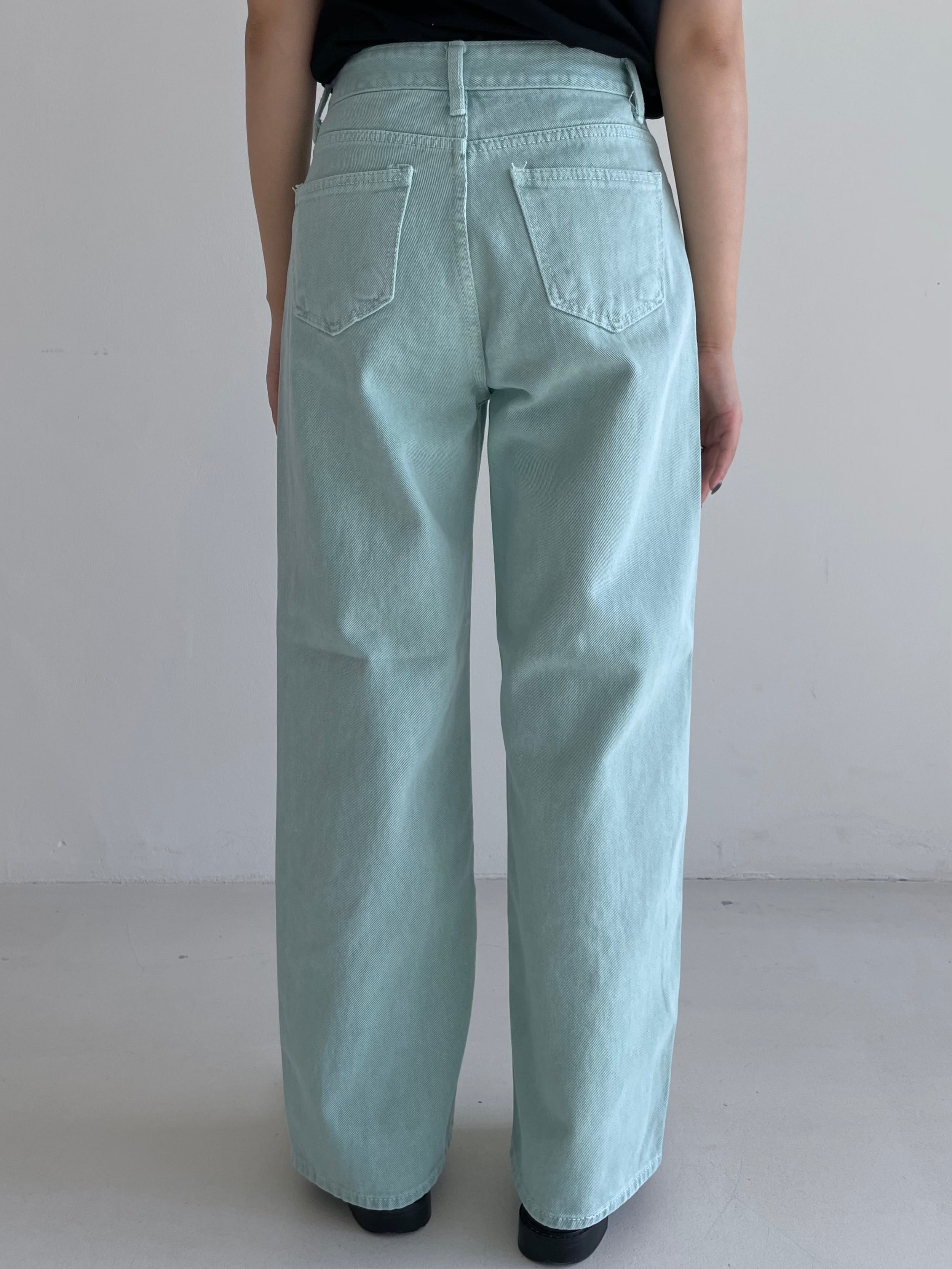 Color pastel pants (2color)