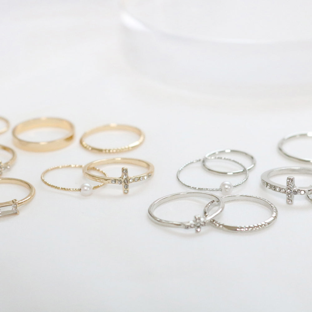 Daily Cross Ring Set (11 set)