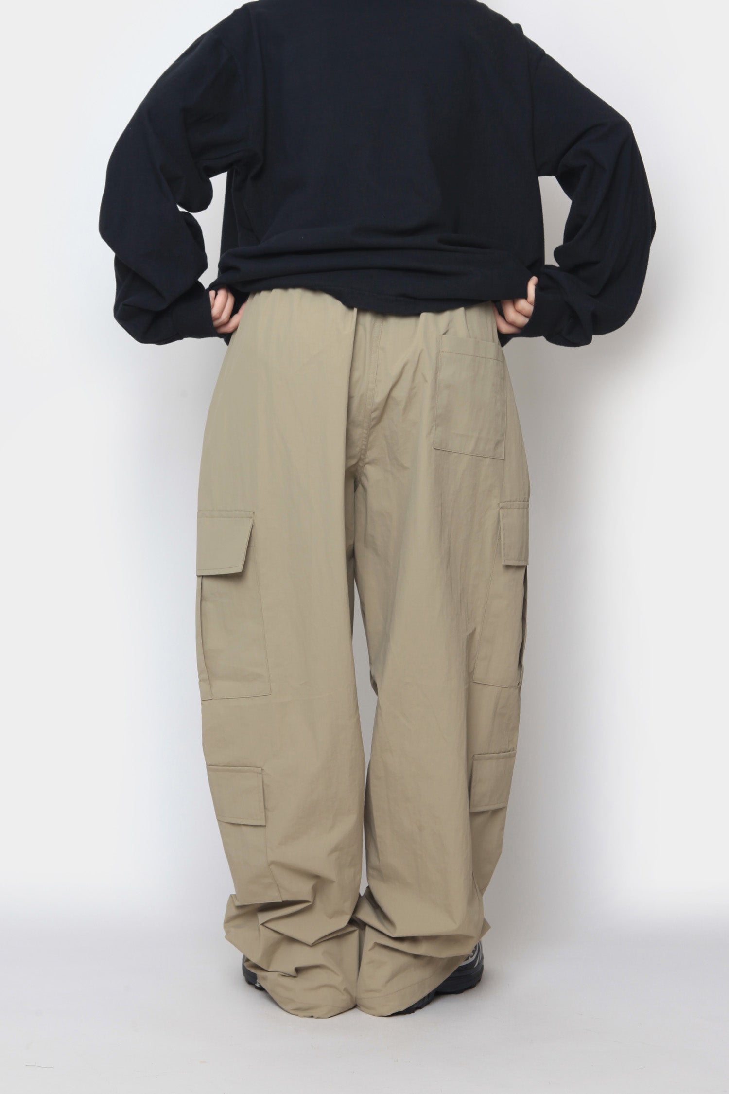 Nylon Multi-Cargo Pants