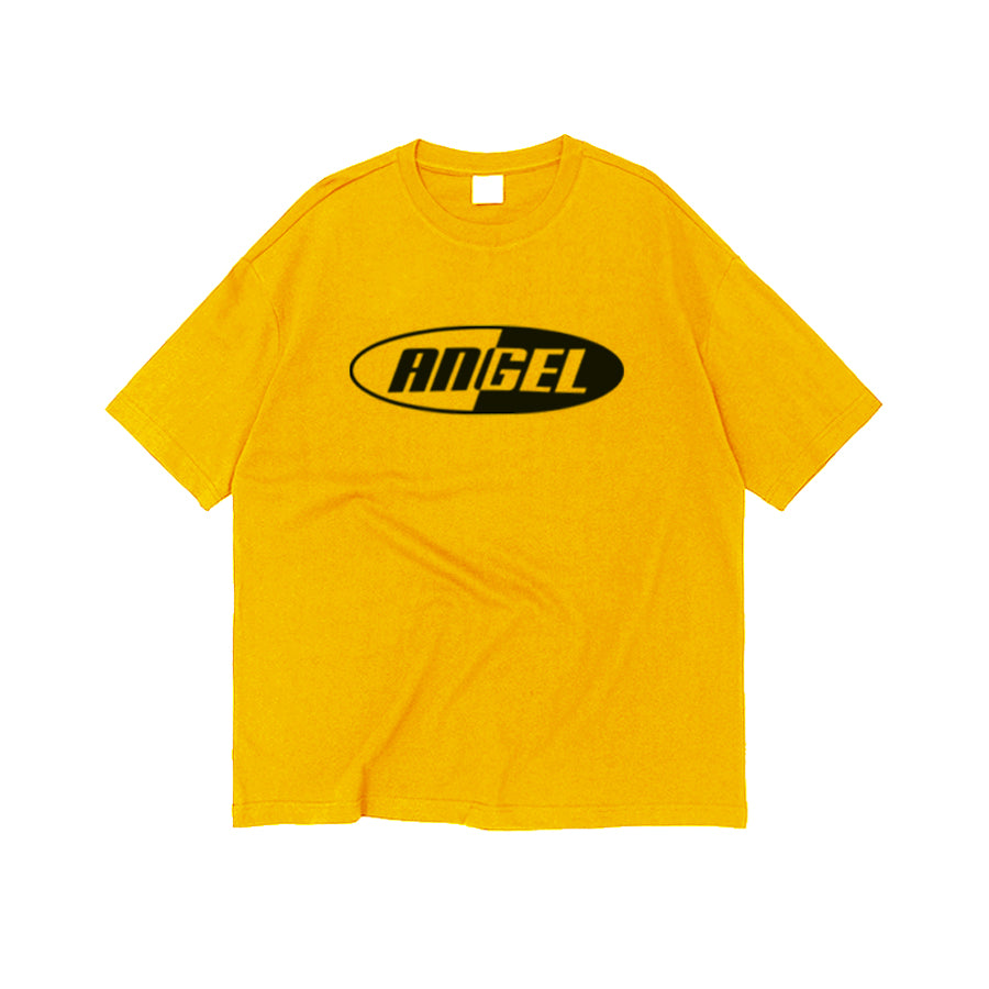 ANGEL REFLECTIVE OVERSIZED TEE YELLOW - MJN