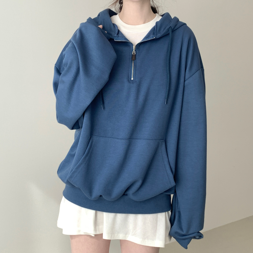 Bonnie Oversized Fit Hoodie Zip Up