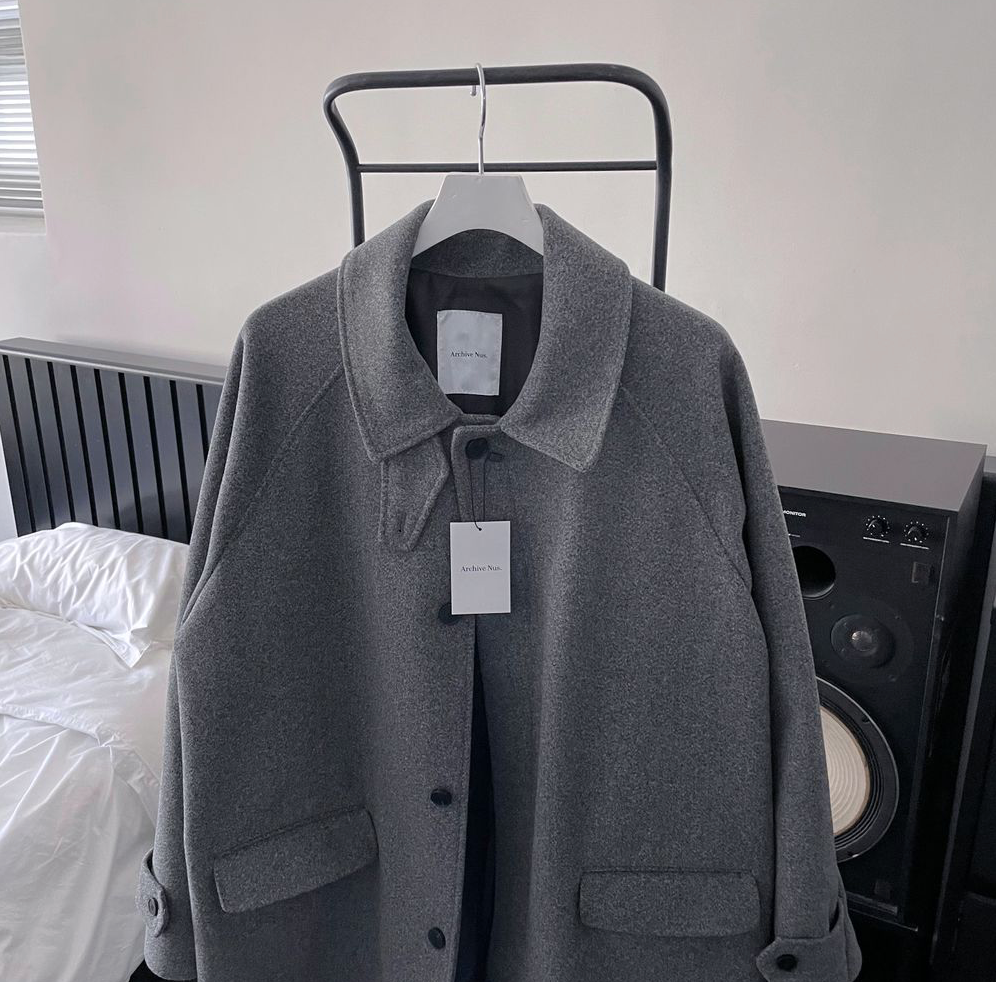 Nus. Archive S-Wool Coat [GREY]