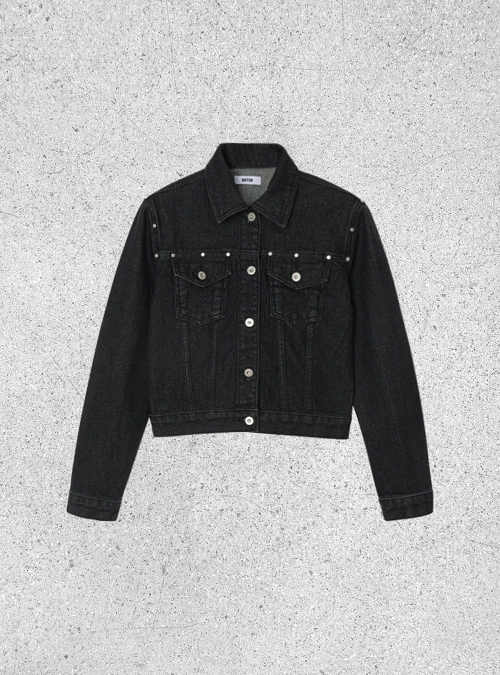 rivet trucker jacket