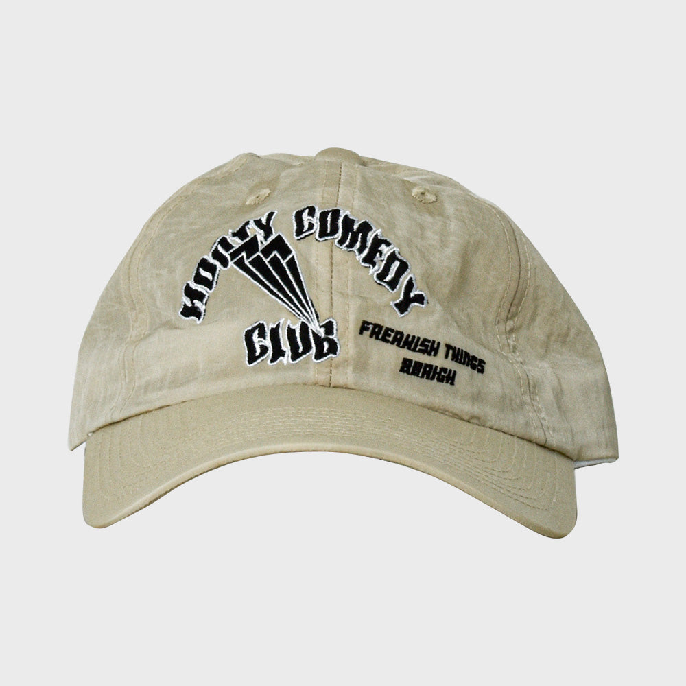 SMILING EYES WAXED CAP (BEIGE)